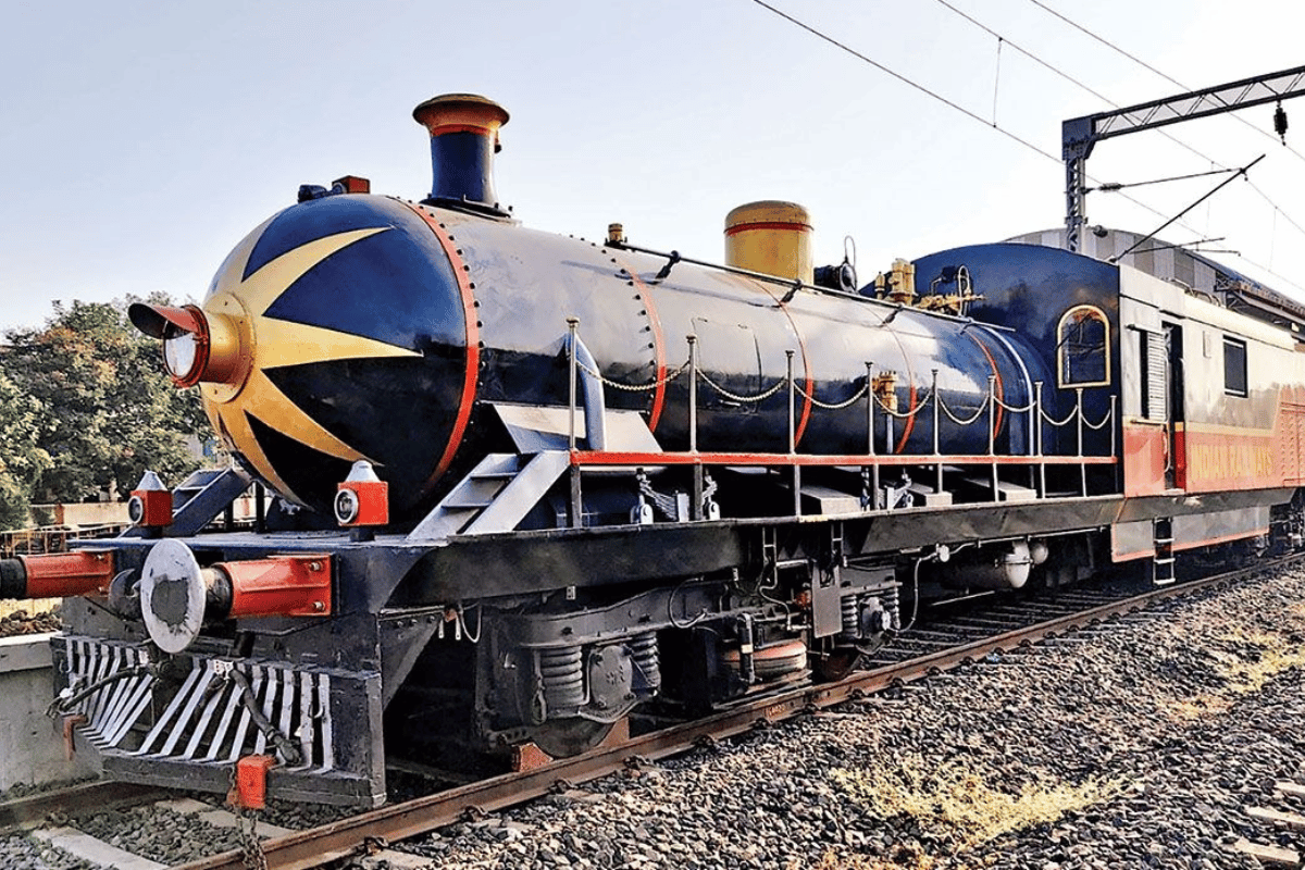 Ekta Nagar to Ahmedabad Steam Heritage Special Train