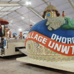 Dhordo Village as Gujarat Tableau on Republic Day 2024